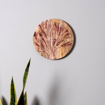 Floral Brilliance Wall Plate